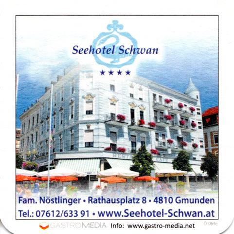 gmunden o-a schwan 1a (quad185-seehotel schwan)